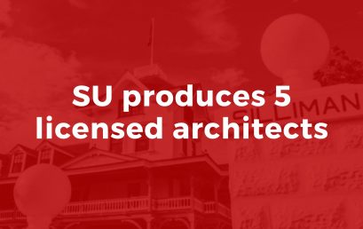 SU produces 5 licensed architects