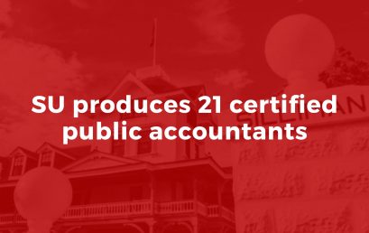 SU produces 21 certified public accountants