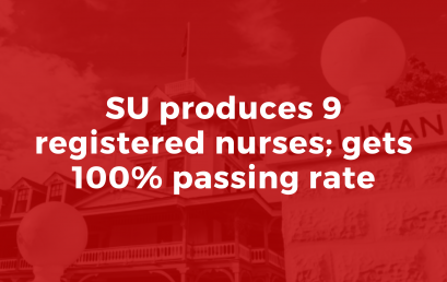 SU produces 9 registered nurses; gets 100% passing rate