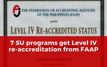 7 SU programs get Level IV re-accreditation from FAAP