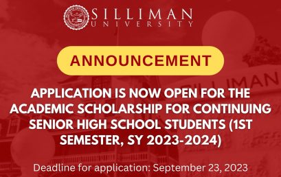 Academic Scholarship for Continuing Senior High School Students