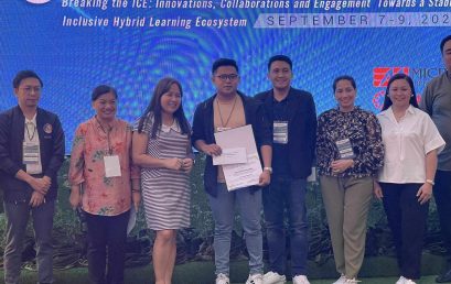 SHS faculty member bags 1st place in research presentation at int’l eLearning congress