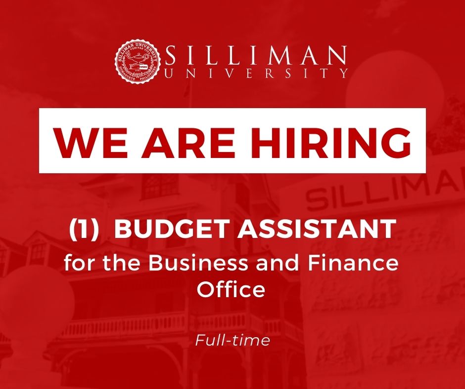 Job Opening: Budget Assistant for the Business and Finance Office