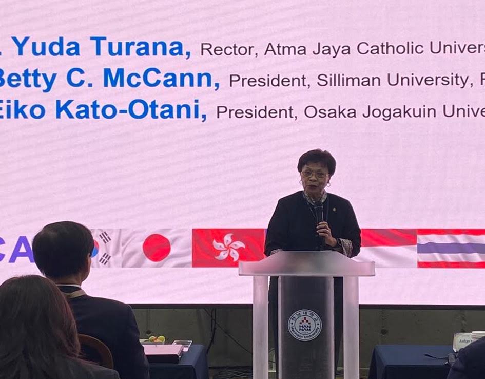 Pres. McCann attends ACUCA’s 25th General Assembly and Management Conference in South Korea