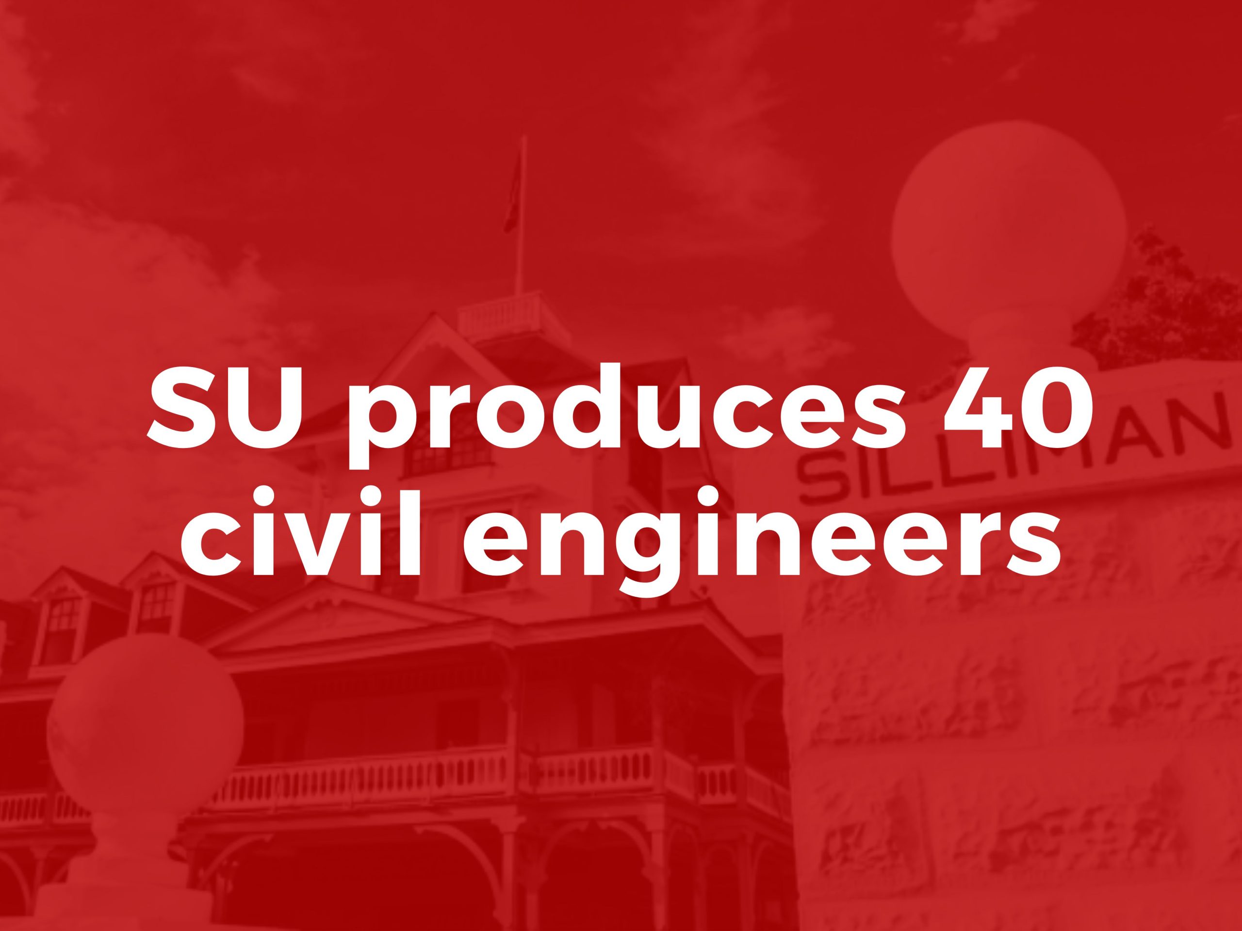 SU produces 40 civil engineers