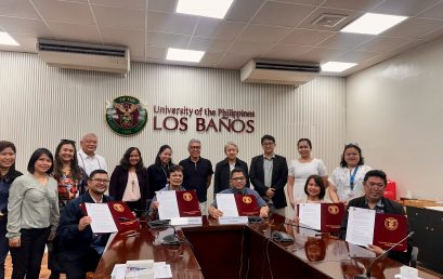 SU signs MOU with UPLB