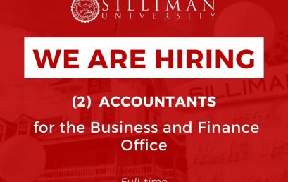 HIRING: Two (2) Full-time Accountants for the Business and Finance Office