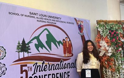 Nursing student wins best presenter at int’l conference