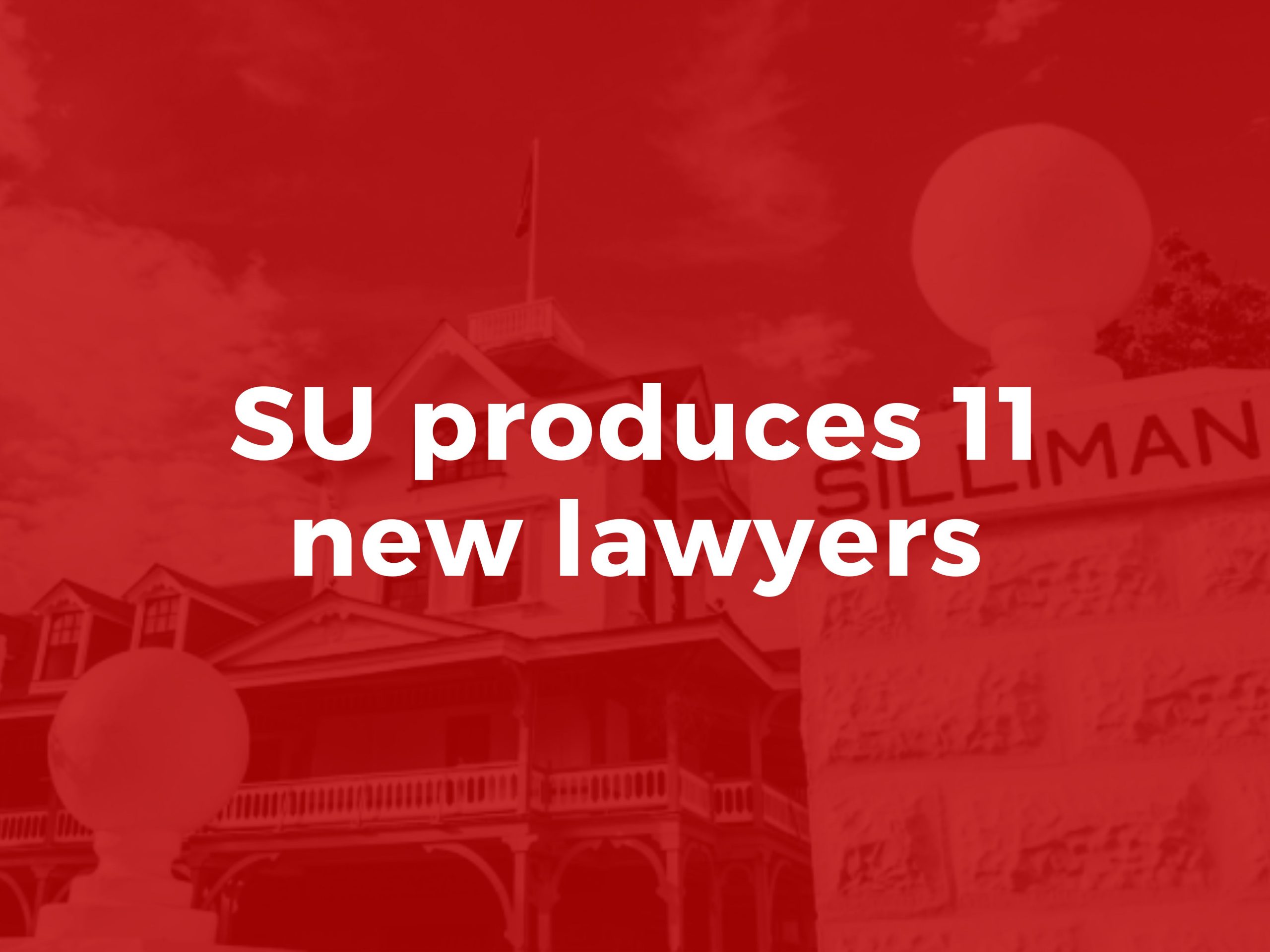 SU produces 11 new lawyers