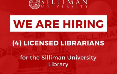 HIRING: four (4) Licensed librarians for the Silliman University Library
