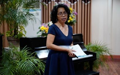 SU trustee donates piano to COPVA