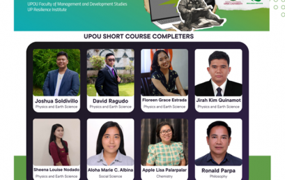 SU SHS faculty members complete UP’s online basic course on resilience