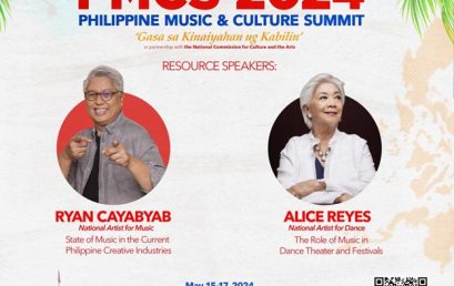 SU to host a nat’l music and culture summit