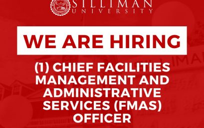 The Silliman University (SU) Facilities Management and Administrative Services (FMAS) is looking for a qualified Chief to run the FMAS