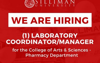 College of Arts and Sciences – Pharmacy Department is looking for a Laboratory Coordinator/Manager