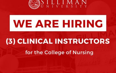 College of Nursing (SUCN) is hiring three (3) Clinical Instructors for SY 2024-2025