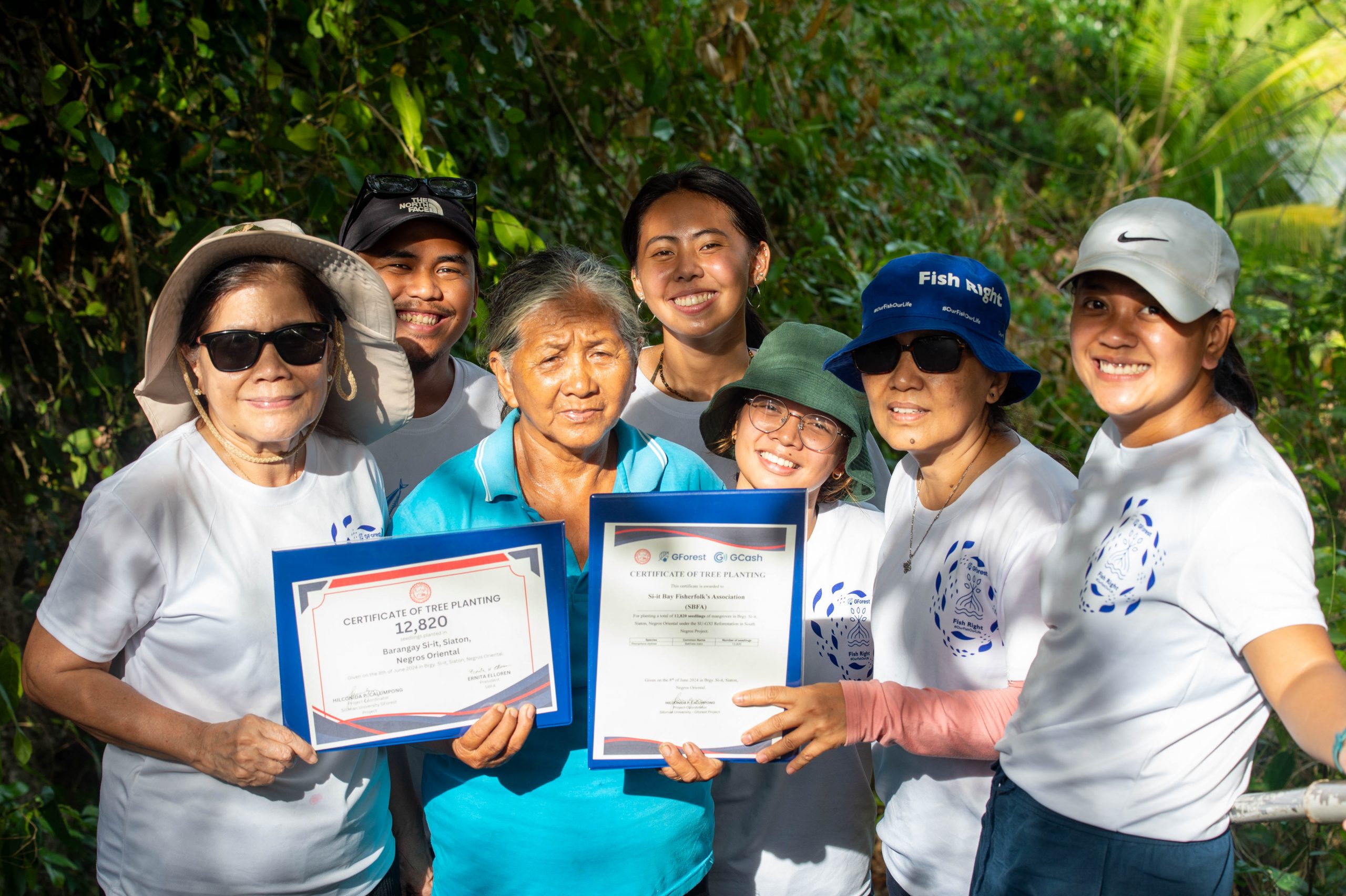 SU and GXI celebrate reforestation success in Negros Oriental