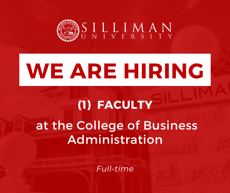 HIRING: One (1) Full-time Faculty at the College of Business Administration