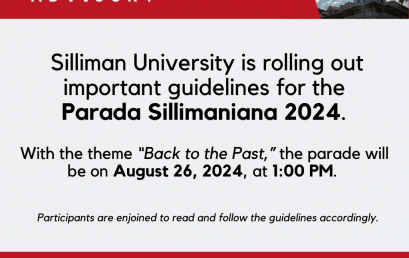 Guidelines of Parada Sillimaniana 2024