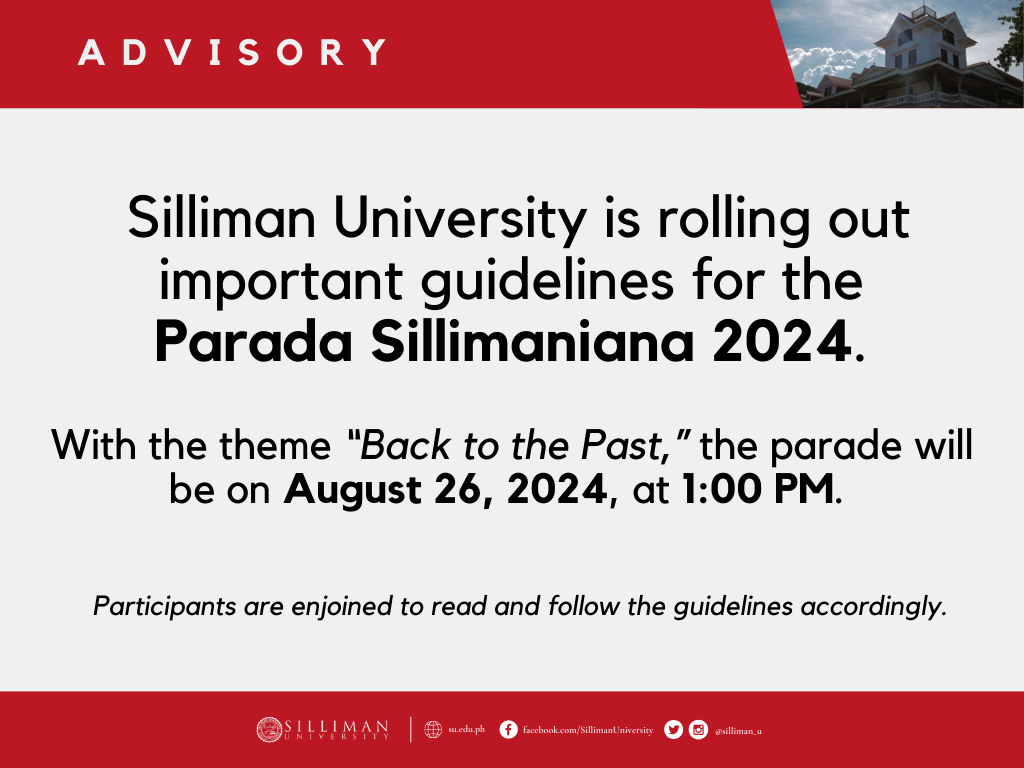 Guidelines of Parada Sillimaniana 2024