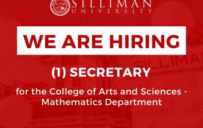 HIRING: One (1) Full-time Secretary for College of Arts and Sciences – Mathematics Department