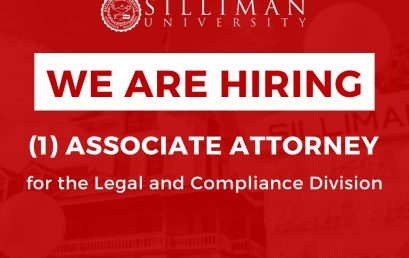 Silliman University is hiring an associate attorney for its Legal and Compliance Division