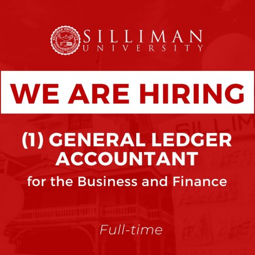 Silliman University (SU) is looking for a full-time General Ledger Accountant