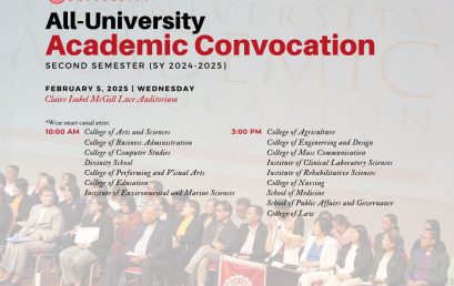 All-University Academic Convocation is scheduled on February 5, 2025