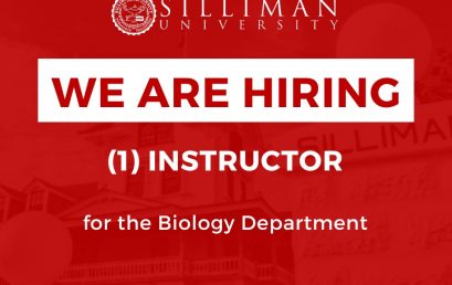 College of Arts and Sciences (CAS) – Biology Department is hiring a full-time instructor