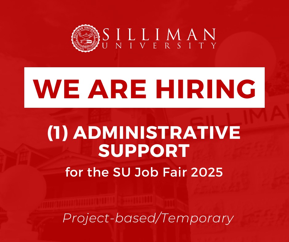 Office of Student Services (OSS) is hiring an administrative support for the SU Job Fair 2025