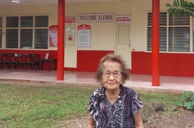 102-year-old alumna visits her alma mater