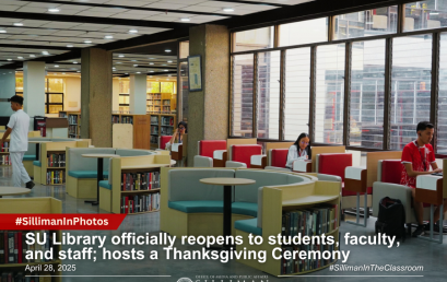 SU Library officially reopens with a Thanksgiving Ceremony