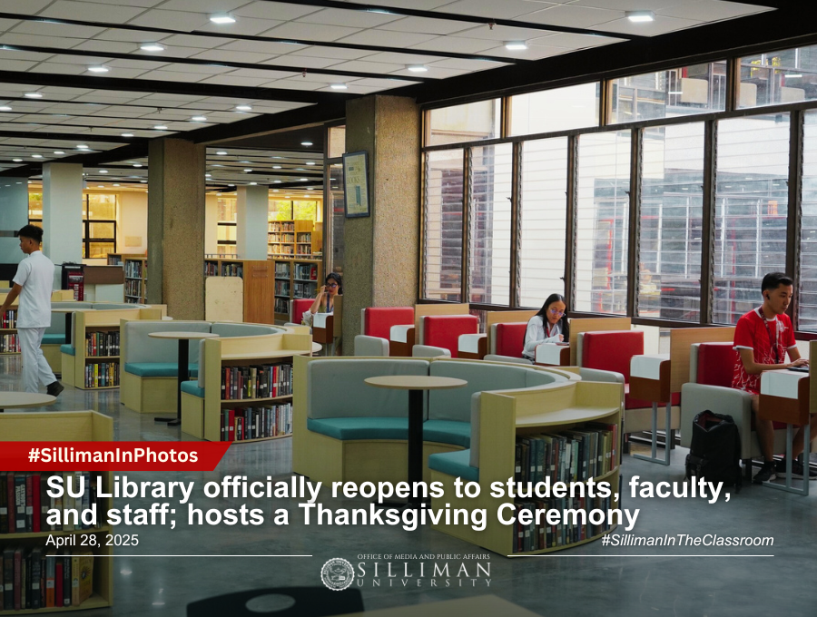 SU Library officially reopens with a Thanksgiving Ceremony SU Library officially reopens with a Thanksgiving Ceremony