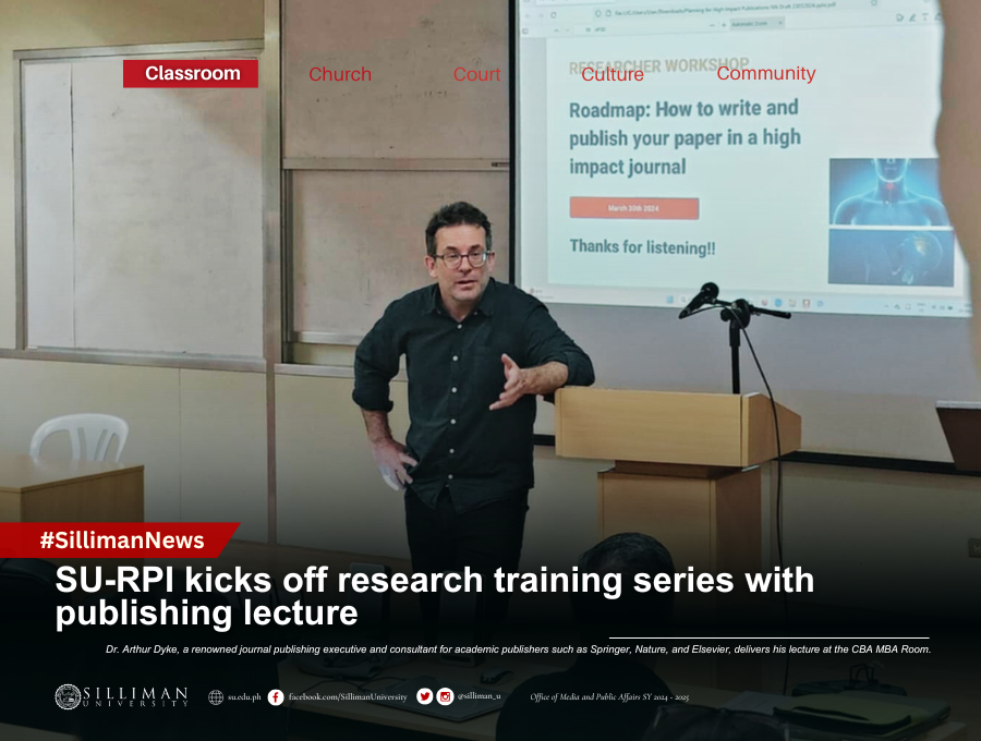 SU-RPI kicks off research training series with publishing lecture SU-RPI kicks off research training series with publishing lecture