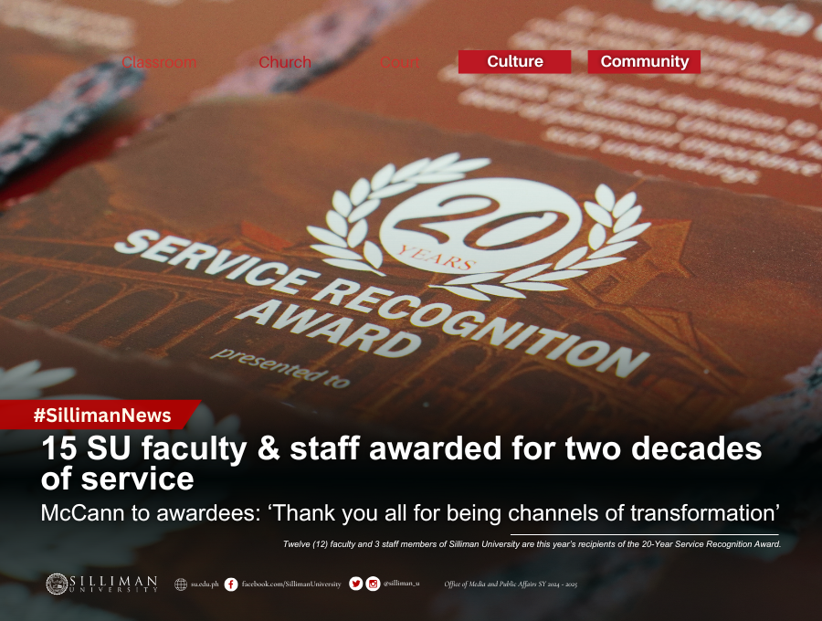 15 SU faculty & staff awarded for two decades of service 15 SU faculty & staff awarded for two decades of service