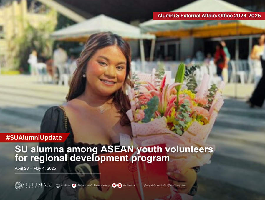SU alumna among ASEAN youth volunteers for regional development program SU alumna among ASEAN youth volunteers for regional development program