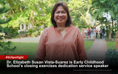 Dr. Elizabeth Susan Vista-Suarez is Early Childhood School’s closing exercises dedication service speaker