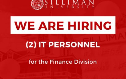 SU Finance Division is hiring two (2) IT Personnel for a temporary/contract of service role