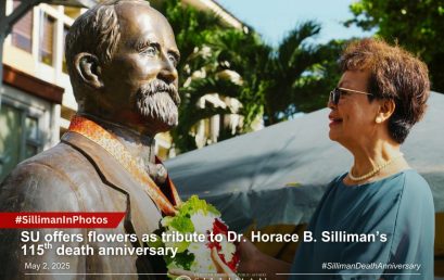 SU offers flowers as tribute to Dr. Horace B. Silliman’s 115th death anniversary