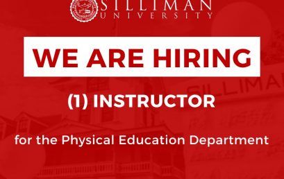 Hiring a full-time instructor for the College of Education – Physical Education Department for SY 2025-2026