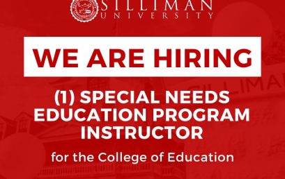 SU College of Education is hiring a full-time Special Needs Education Program instructor