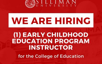 SU College of Education is hiring a full-time Early Childhood Education Program instructor