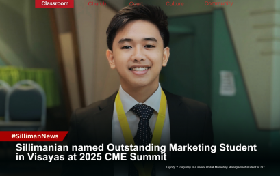 Sillimanian named Outstanding Marketing Student in Visayas at 2025 CME Summit