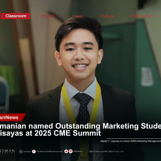 Sillimanian named Outstanding Marketing Student in Visayas at 2025 CME Summit