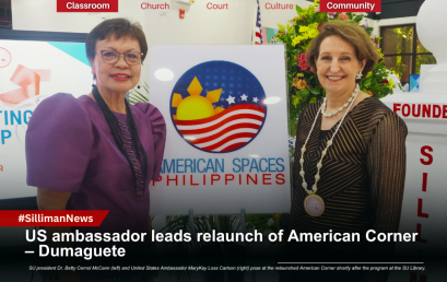 US ambassador leads relaunch of American Corner – Dumaguete