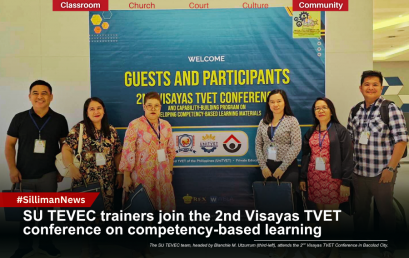 SU TEVEC trainers join the 2nd Visayas TVET conference on competency-based learning
