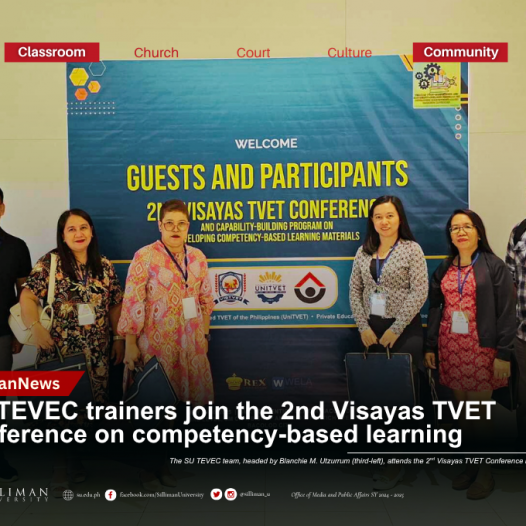 SU TEVEC trainers join the 2nd Visayas TVET conference on competency-based learning