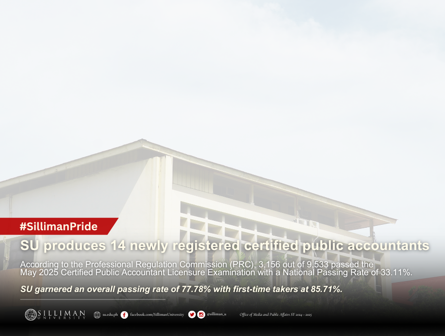 Silliman produces 14 newly registered certified public accountants Silliman produces 14 newly registered certified public accountants