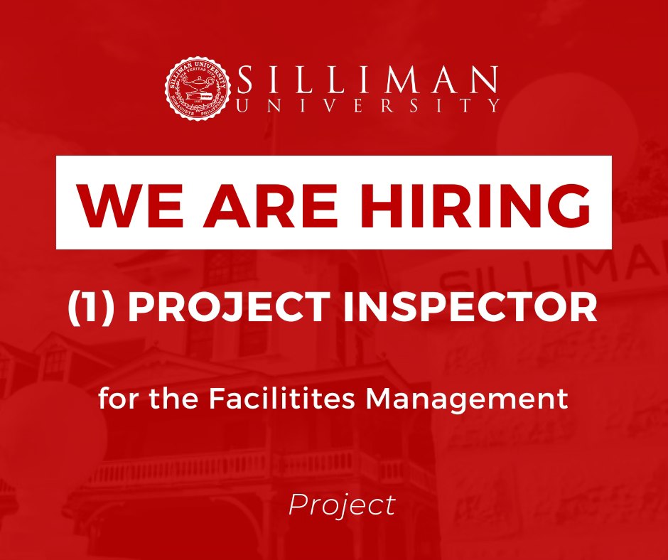 The Facilities Management Office is looking for a Project Inspector The Facilities Management Office is looking for a Project Inspector