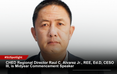 CHED Regional Director Raul C. Alvarez Jr., REE, Ed.D, CESO III, is Midyear Commencement Speaker